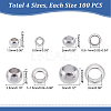 Unicraftale 304 Stainless Steel Crimp Beads STAS-UN0011-78P-5