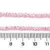Baking Electroplate Glass Beads Strands DGLA-A039-J2MM-B15-4