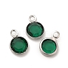 304 Stainless Steel with Glass Charms STAS-G305-11P-4