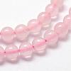 Natural Rose Quartz Beads Strands G-N0195-04-2mm-3