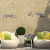 Iron Laser Cut Metal Wall Art Decor HJEW-WH0042-39-5