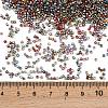 Matte Metallic Colours Glass Cylinder Seed Beads EGLA-K064-03-3