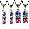 4Pcs 2 Styles Chakra Jewelry NJEW-SZ0001-06-1