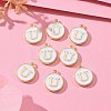 Golden Plated Alloy Charms ENAM-S118-01U-5