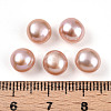 Grade 3A Natural Cultured Freshwater Pearl Beads PEAR-N018-3A-7075C-3