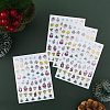 Christmas Theme Self Adhesive Nail Art Stickers MRMJ-A003-01D-4