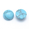 Synthetic Turquoise Cabochons X-G-P393-R13-10MM-2