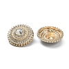 1-Hole Alloy Button DIY-WH0366-90LG-2