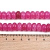 Dyed Natural White Jade Beads Strands G-G107-A38-01-4