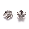 Tibetan Style Bead Caps TIBEB-A24621-B-LF-2
