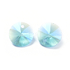 Glass Rhinestone Charms X-RGLA-L017-A-M-3