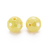 Opaque Acrylic Beads TACR-S154-10F-08-4