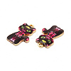 Rack Plating Alloy Pendants FIND-H043-01LG-3