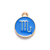 Alloy Enamel Pendants LS-ENAM-S124-01B-02L-2