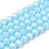 Electroplate Glass Beads Strands EGLA-A034-P2mm-A04-1