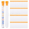 150Pcs Plastic Sewing Needle Organizers Tubes with Cap CON-CA0001-037A-8