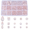 630Pcs 15 Styles Electroplate Glass Beads EGLA-PA0001-35-1