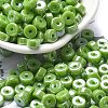 Opaque Colours Luster Glass Seed Beads SEED-E001-P3x6mm-A11-1