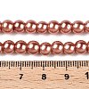 Baking Paint Pearlized Glass Pearl Round Bead Strands HY-Q003-6mm-50-A-2
