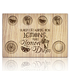 Wood Shot Glasses Tray AJEW-WH0422-001-1