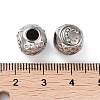 304 Stainless Steel Rhinestone European Beads STAS-A092-10C-P-3