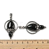 Natural Obsidian Pendants G-F766-04AS-05-3