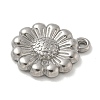 Anti-Tarnish 304 Stainless Steel Pendants STAS-Q334-25P-2