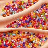 216g 24 Style Transparent Acrylic Beads MACR-SZ0001-59-5