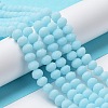Glass Beads Strands EGLA-A034-P2mm-MD06-2