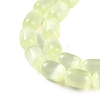 Natural Selenite Beads Strands G-F750-15-4