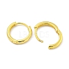Brass Hoop Earrings EJEW-L211-08B-G-2