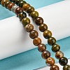 Natural Ocean Jasper Beads Strands G-P503-6MM-07-2