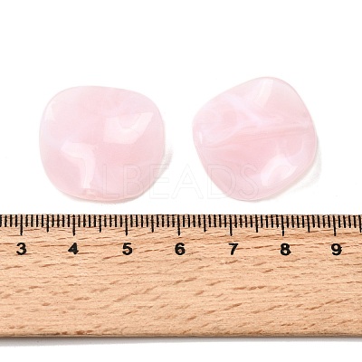 Opaque Acrylic Imitation Gemstone Beads OACR-G061-01G-1
