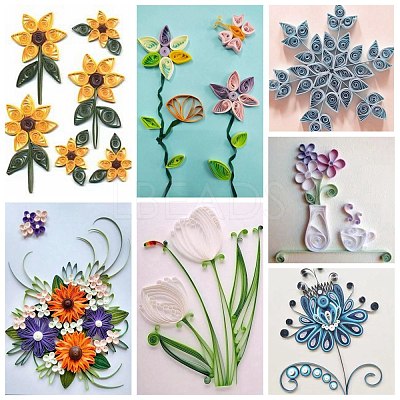Quilling Paper Strips DIY-J001-3mm-B30-1