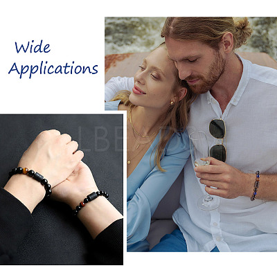 DIY Gemstone Bracelet with Constellation Making Kit DIY-KS0001-25-1