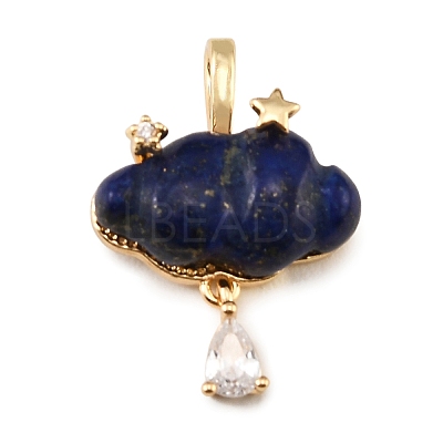 Natural Mixed Stone Carved Pendants GG-CBA5963-03-1