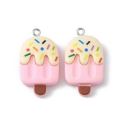 Opaque Resin Pendants RESI-CJC0011-26E-1