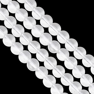 2 Strands Synthetic Quartz Crystal Beads Strands G-GO0001-28A-1