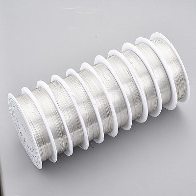 Round Copper Jewelry Wire X-CWIR-Q006-0.5mm-S-1