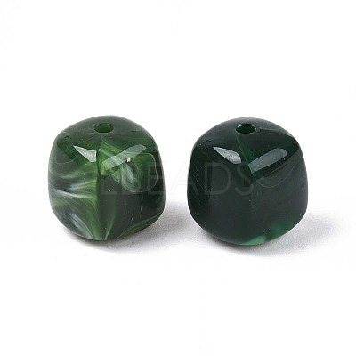Opaque Acrylic Beads OACR-ZX006-33K-1
