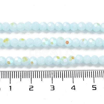 Opaque Glass Beads Strands EGLA-A035-P4mm-L10-1