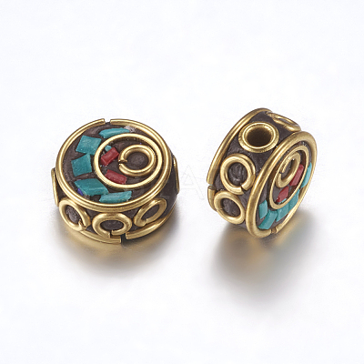 Handmade Indonesia Beads IPDL-F023-25B-1