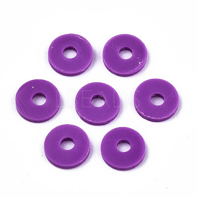 Handmade Polymer Clay Beads LS-CLAY-Q251-4.0mm-61-1