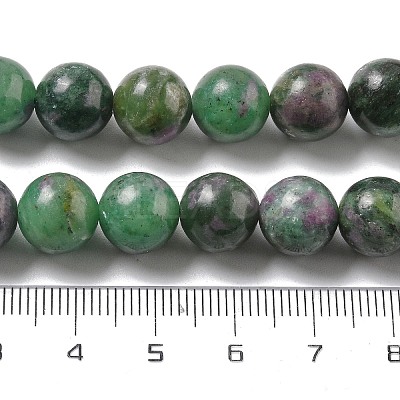 Natural Ruby in Zoisite Beads Strands G-R011-A02-01-1