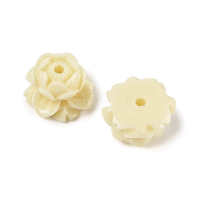 Synthetic Coral Carved Beads CORA-U002-C01-1