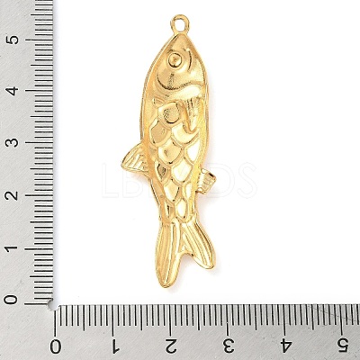 304 Stainless Steel Enamel Big Pendants STAS-L026-07G-01-1