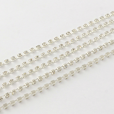 Brass Crystal Rhinestone Strass Chains CHC-R120-05-1