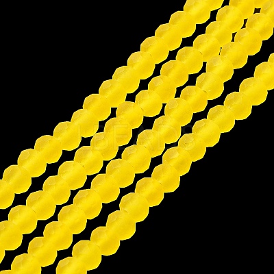 Transparent Glass Beads Strands EGLA-A034-T2mm-MD17-1
