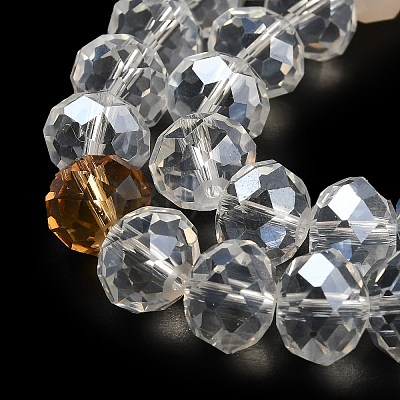 Glass Beads Strands EGLA-A034-M10mm-37-1