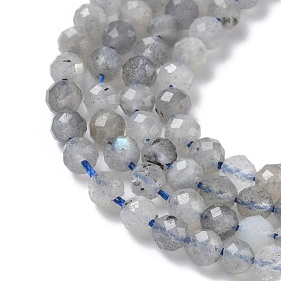 Natural Labradorite Beads Strands G-L651-C11-4mm-1
